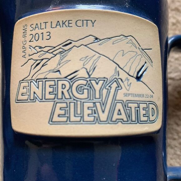 Deneen Pottery Handthrown Salt Lake City Energy Elevated 2013 Mug - Picture 2 of 7